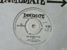 THE MASTERMIND 'SHE BELONGS TO ME / TAKEN MY LOVE' 45 UK IMMEDIATE 1965 BEAT