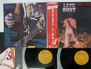 NEIL YOUNG LIVE RUST REPRISE P-5575R JAPAN OBI VINYL 2LP
