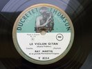 Russian Ray Martin Gypsy Fiddler 78 RPM Ducretet-Thomson Y 8254