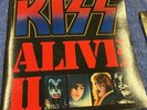 KISS ALIVE II 1977 DOUBLE LP With BOOKLET TATTOOS NBLP-7076-2 VG+