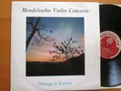 TP 236 Devy Erlih Mendelssohn Violin Concerto Homage To Kreisler Mono Vinyl NM