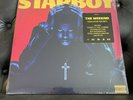 The Weeknd STARBOY 180g VINYL SEALED New Sealed TRANSLUCENT RED Colored 2 LP