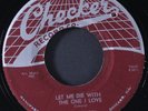 J.B. LENORE: if i give my love to you / let me die with the one i love CHECKER