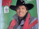 George Straight Merry Christmas Strait To You Vinyl Lp Rare 1986 Mca Country
