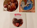 70s PICTURE DISC Triple Shot  HEART, STEVE MILLER BAND, and PETER FRAMPTON