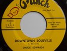 Chuck Edwards - Downtown Soulville - NM - Punch Soul R&B 45 LISTEN