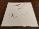böhse onkelz - WEISS - LP Vinyl Schallplatte Autogramme Unterschriften Rarität