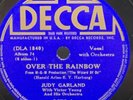 Judy Garland - DECCA 2672 - Over The Rainbow & The Jitterbug - Wizard Of Oz