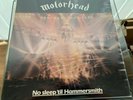 MOTORHEAD- 1ST PRESSING ''NO SLEEP TIL HAMMERSMITH '' ON CREAM COLOURED VINYL
