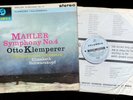 Mahler Symphony No. 4 Klemperer Schwarzkopf Columbia SAX 2441 ED1 Blue Silver Ex