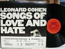 Rare Pop LP - Leonard Cohen - Songs Of Love And Hate - Columbia # C 30103 Promo