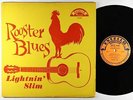 Lightnin' Slim - Rooster Blues LP - Excello Mono DG