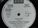 Weißlabel-Promo LP - UFO - Live - Decca SLK 16769-P - Warenprobe