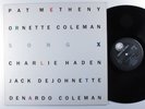 PAT METHENY/ORNETTE COLEMAN Song X GEFFEN LP VG+ club edition h