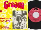 Cream - Sunshine Of Your Love RARE 1972 PORTUGAL EP Polydor 60 581 MINT