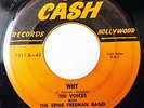 The Voices Doo Wop 45 Why bw Two Things I Love on Cash Records