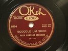 BLUES PAPA CHARLIE JACKSON Scoodle Um Skoo/What'sThatThingShe'sShakin OKEH 8954
