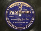BLUES MA RAINEY GEORGIA BAND Louisiana Hoo Doo Blues PARAMOUNT 12290  V++