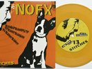 NOFX - 13 STITCHES **YELLOW VINYL** PIC SLEEVE SINGLE 45 7