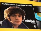 Barry Ryan LP Eloise 1° Record 1° St Orig Italy 1968 Gatefold Laminated Cover