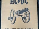 AC/DC FOR THOSE ABOUT TO ROCK VINYL LP RARE AUSTRALIAN FIRST PRESS 1981