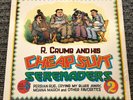 R Crumb And His Cheap Suit Serenaders Number Two SEALED Early Press Blue Goose