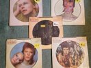 David Bowie Complete Set of 5 Original Numbered UK 1984 Biopic Picture Disc LPs