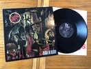 Slayer SIGNED Reign In Blood First Press Vinyl LP Autographed By Dave Lombardo