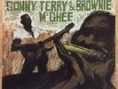 Sonny Terry & Brownie McGhee Folk Songs Of Roulette LP 1st Press 1959 DG Blues