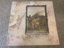 Led Zeppelin Four Symbols A3 B4 Stickered Plum + Inner Rare Original UK LP