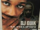 DJ QUIK BALANCE AND OPTIONS VINYL 2LP Album Record Arista 2000 promo rare