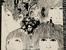 THE BEATLES   'REVOLVER'  DISC LOOKS UNPLAYED   1978 PURPLE LABEL NO BAR CODE  