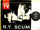 PSYCHIC TV - N.Y. Scum / Haters - '84 UK Temple label EX/NM LIVE NYC LP - #1656
