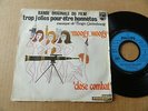 RARE 45 TOURS BOF TROP JOLIES POUR ETRE HONNETES 