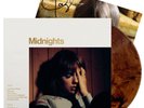 Taylor Swift Midnights (LP) Special Signed Photo Edition Mahogany Marbled Vinyl