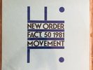New Order - Movement (Factory Records 1981) Original 1st Pressing LP