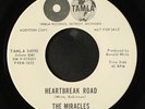 MIRACLES: heartbreak road / the man in you TAMLA 7
