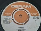 TIMEBOX - Beggin. UK Deram 45'. Pop soul psych mod 1968 original. DM 194