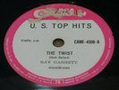 RAY GARNETT ROBIN ADAMS 1961 “THE TWIST/TAKE GOOD CARE OF...” 78 RPM 10” BRAZIL