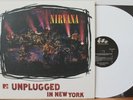 NIRVANA Unplugged In New York LP (Geffen DGC 24727, orig 1994 White Vinyl) NM