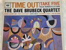 The Dave Brubeck Quartet - Time Out LP Vinyl 1961 Stereo 6-Eye CS-8192 VG+/VG+