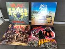 Speed/Thrash Metal LP‘s Nasty Savage Abstract reality, Raven Heads Up +1, Ravage