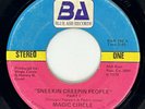 MAGIC CIRCLE Sneekin' Creepin People Blue Ash Rare Disco Funk 45 HEAR