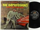 Impressions - Keep On Pushing LP - ABC-Paramount