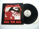 METALLICA KILL 'EM ALL VINYL LP (1990) RARE REISSUE USA  ELEKTRA 60766-1