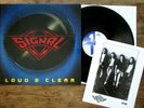 SIGNAL - Loud & Clear (1990) Vinyl, LP EMI USA 064 7 90973 1 / Hard Rock - EX
