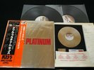 KISS - DOUBLE PLATINUM w/AWARD, STICKER - JAPAN VINYL 2LP OBI VIP-9549-50