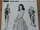 Pochette seule SP 45t Juke Box DALIDA Barclay 60185 Elle lui et l'autre - Marina