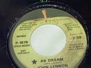 NM JOHN LENNON #9 Dream RARE U.S. APPLE PROMO 45 1974 P-1878 STEREO/MONO BEATLES