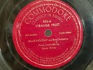 Strange Fruit/Fine and Mellow Billie Holiday Civil Rights Song 78 rpm